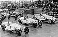 Vor dem Start des Eröffnungsrennens auf dem Nürburgring, 19. Juni 1927.